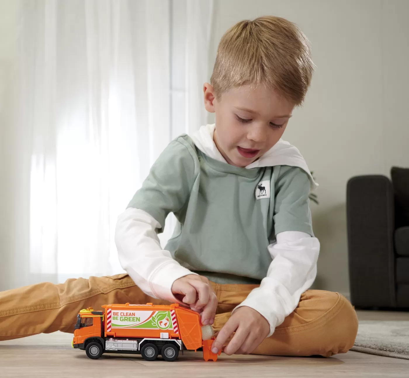 Majorette volvo camion de gunoi [3]