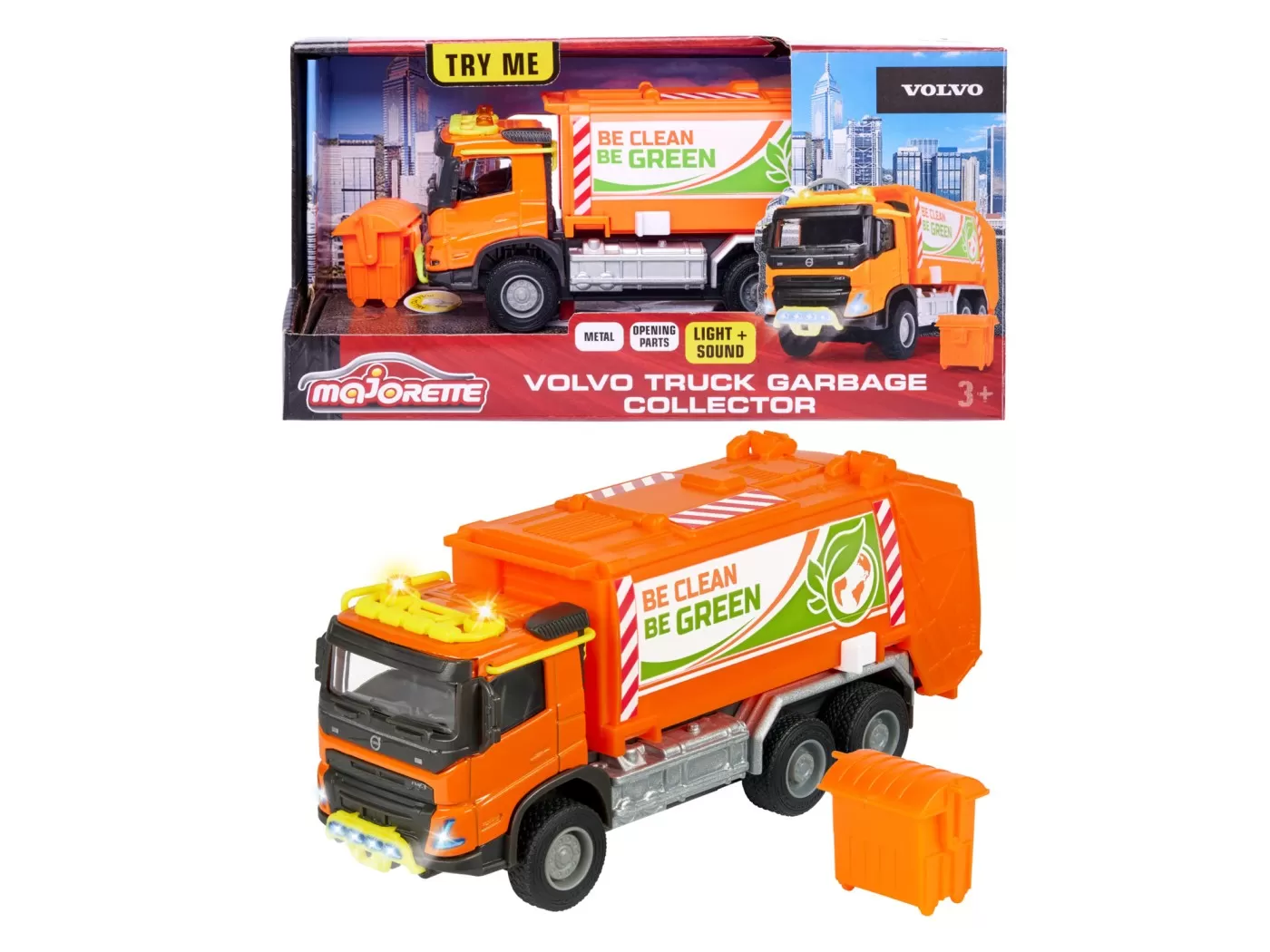 Majorette volvo camion de gunoi [5]