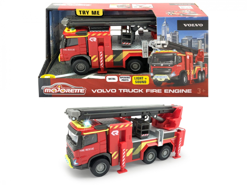 Majorette volvo masina de pompieri 19cm [1]