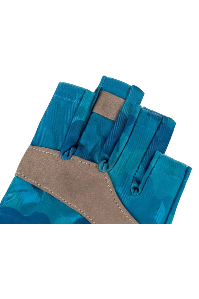 Manusi Favorite Solar Fishing Gloves 5 Cut Blue S-M [3]