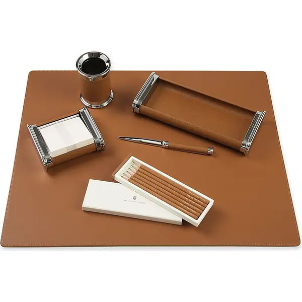 Mapa birou piele granulata maro graf von faber-castell [3]