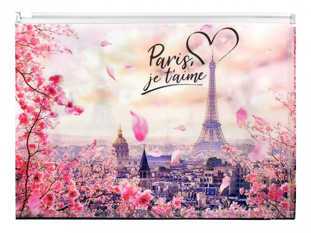Mapă personalizată cu fermoar A4 PP Panta Plast [2]