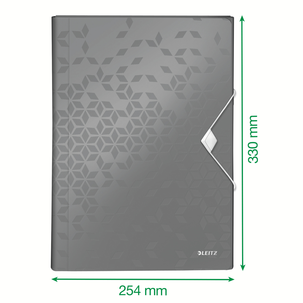Mapa plastic 6 compartimente rosie tip proiect wow leitz [5]