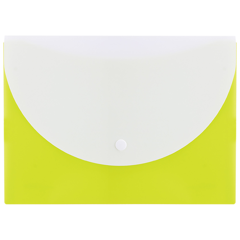 Mapa plastic cu buton a5 div. culori neon deli [2]
