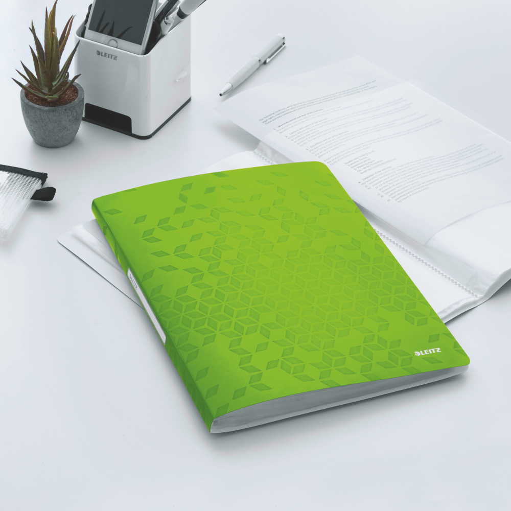 Mapa prezentare 40 folii verde wow leitz [3]