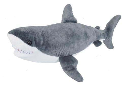 Marele Rechin Alb - Jucarie Plus Wild Republic 30 cm [2]