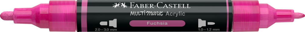 Marker acrilic multimark cul. 125 fuschia faber-castell [2]