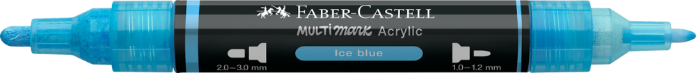 Marker acrilic multimark cul. 148 bleu ice faber-castell [2]