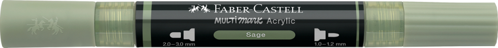 Marker acrilic multimark cul. 172 verde arctic faber-castell [3]