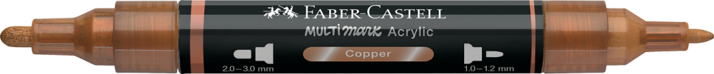 Marker acrilic multimark cul. 252 cupru faber-castell [2]