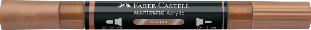 Marker acrilic multimark cul. 252 cupru faber-castell [4]