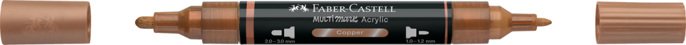 Marker acrilic multimark cul. 252 cupru faber-castell [3]
