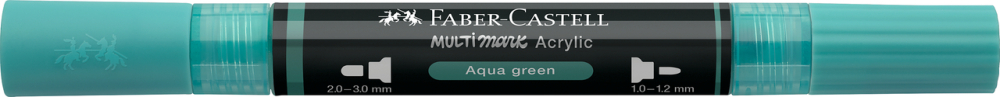 Marker acrilic multimark cul. 276 verde aqua faber-castell [4]