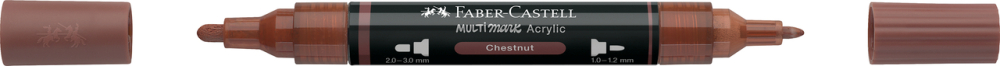 Marker acrilic multimark cul. 378 maro nuca faber-castell [3]
