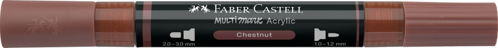 Marker acrilic multimark cul. 378 maro nuca faber-castell [4]