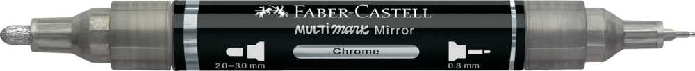 Marker acrilic multimark cul. 551 efect oglinda faber-castell [2]
