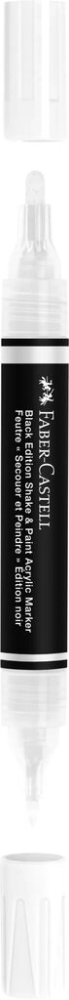 Marker acrilic shake&paint alb faber-castell [3]
