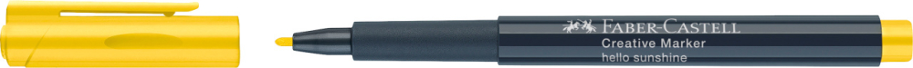 Marker creativ galben faber-castell [3]