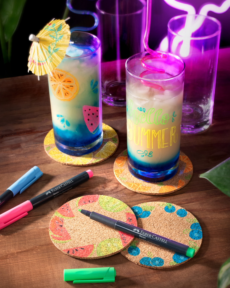 Marker creativ galben neon faber-castell [2]