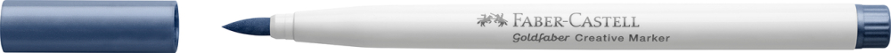 Marker creativ goldfaber albastru marin metalizat 553 b faber-castell [4]