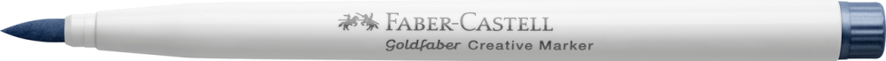 Marker creativ goldfaber albastru marin metalizat 553 b faber-castell [3]