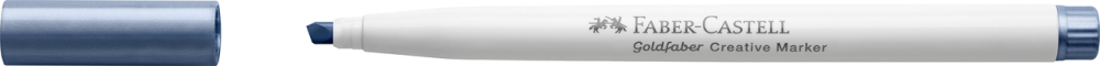 Marker creativ goldfaber albastru metalizat 553 c faber-castell [4]
