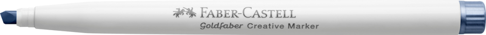 Marker creativ goldfaber albastru metalizat 553 c faber-castell [3]