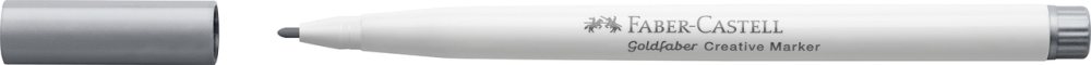 Marker creativ goldfaber argintiu 551 1.5mm faber-castell [3]