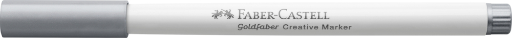 Marker creativ goldfaber argintiu 551 1.5mm faber-castell [2]