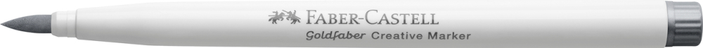 Marker creativ goldfaber argintiu 551 b faber-castell [4]
