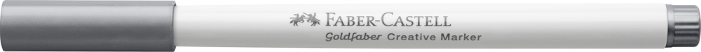 Marker creativ goldfaber gri asfalt metalizat 575 1.5mm faber-castell [2]