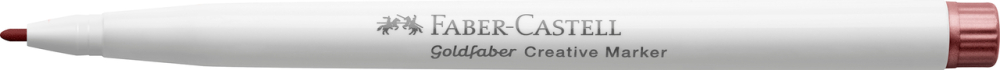 Marker creativ goldfaber rosu crimson metalizat 593 1.5mm faber-castell [4]