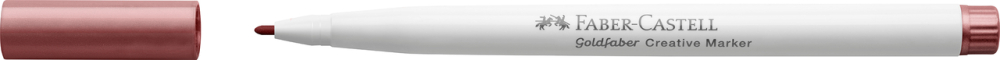 Marker creativ goldfaber rosu crimson metalizat 593 1.5mm faber-castell [3]