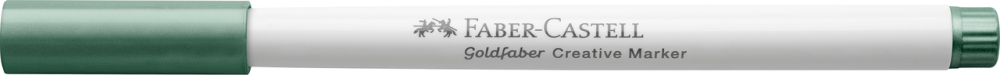 Marker creativ goldfaber verde metalizat 578 1.5mm faber-castell [2]