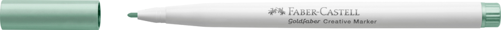 Marker creativ goldfaber verde metalizat 594 1.5mm faber-castell [4]