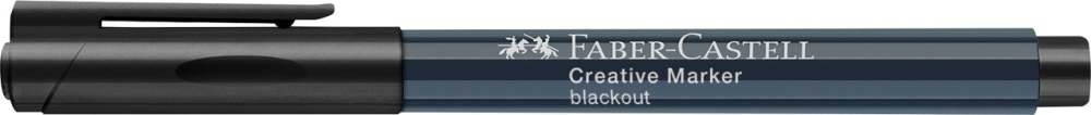 Marker creativ negru faber-castell [4]