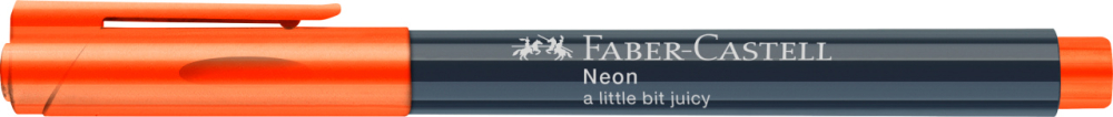 Marker creativ portocaliu neon faber-castell [4]
