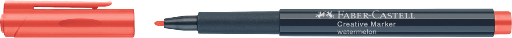 Marker creativ rosu pepene faber-castell [3]