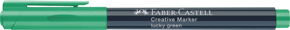 Marker creativ verde lucky faber-castell [2]