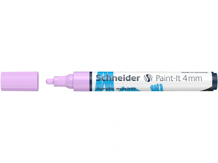 Marker cu vopsea acrilica, Varf rotund 4 mm, Paint-It 320, Schneider, 18 culori [3]