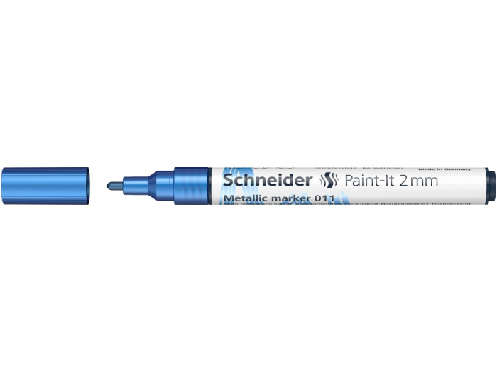 Marker cu vopsea metalizata, varf 2 mm, SCHNEIDER Paint-It 011 Metallic, 8 culori [3]