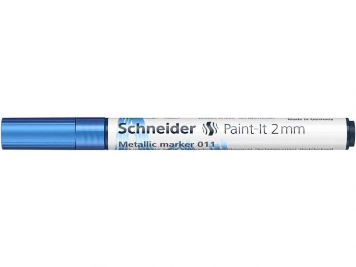 Marker cu vopsea metalizata, varf 2 mm, SCHNEIDER Paint-It 011 Metallic, 8 culori [2]
