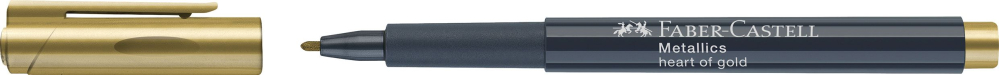 Marker metallics auriu faber-castell [2]