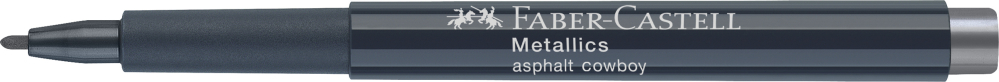 Marker metallics gri asfalt faber-castell [3]