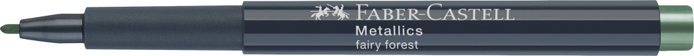 Marker metallics verde padure faber-castell [3]