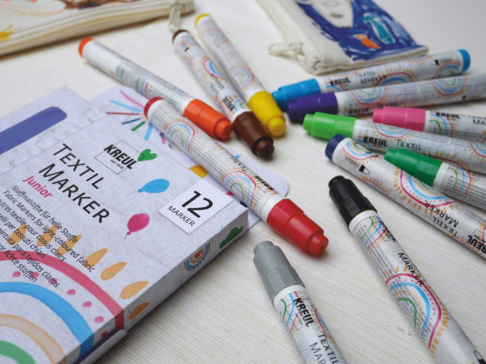 Marker pentru textile Junior Kreul, 12 buc/set [2]