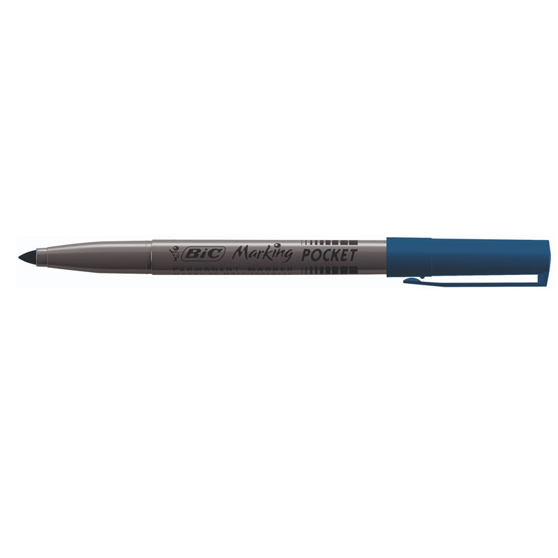 Marker permanent albastru 1.0mm 1445 bic [2]