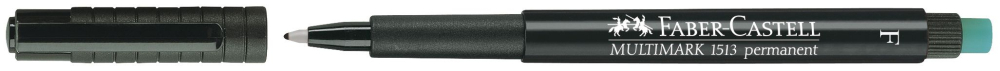 Marker permanent negru f multimark faber-castell [3]