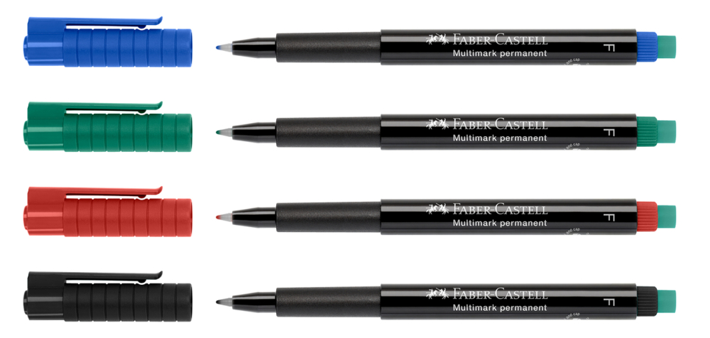 Marker permanent set 4 s multimark faber-castell [3]