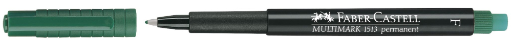Marker permanent verde f multimark faber-castell [3]
